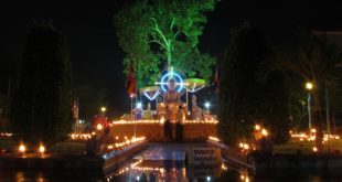 Oslava svátku Vesak – Wat Kultoteng – Kambodža