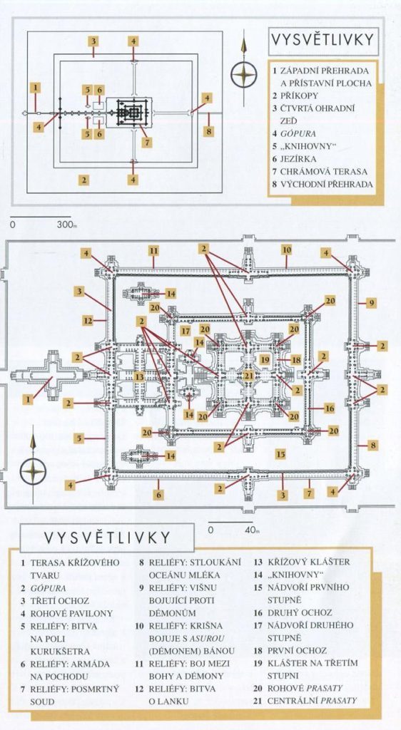 Angkor Wat - mapa