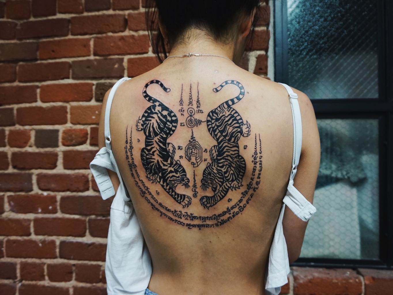 Thajské magické tetování Sak Yan
