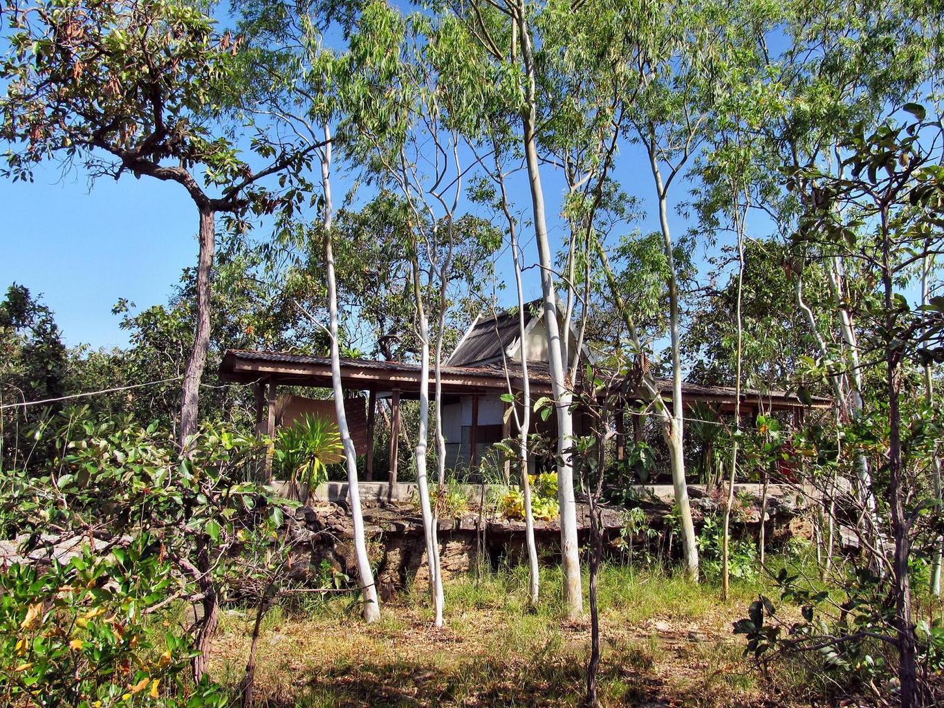 Wat Tham Puang - chatka mnicha