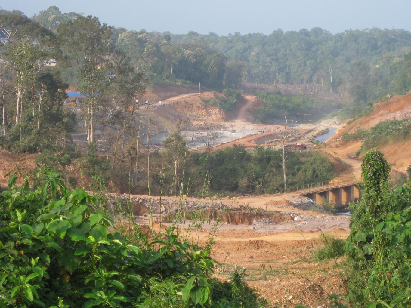 Kardamonské hory - ničení ekosystému Kambodža