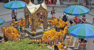 Svatyně Erawan - Bangkok - Thajsko