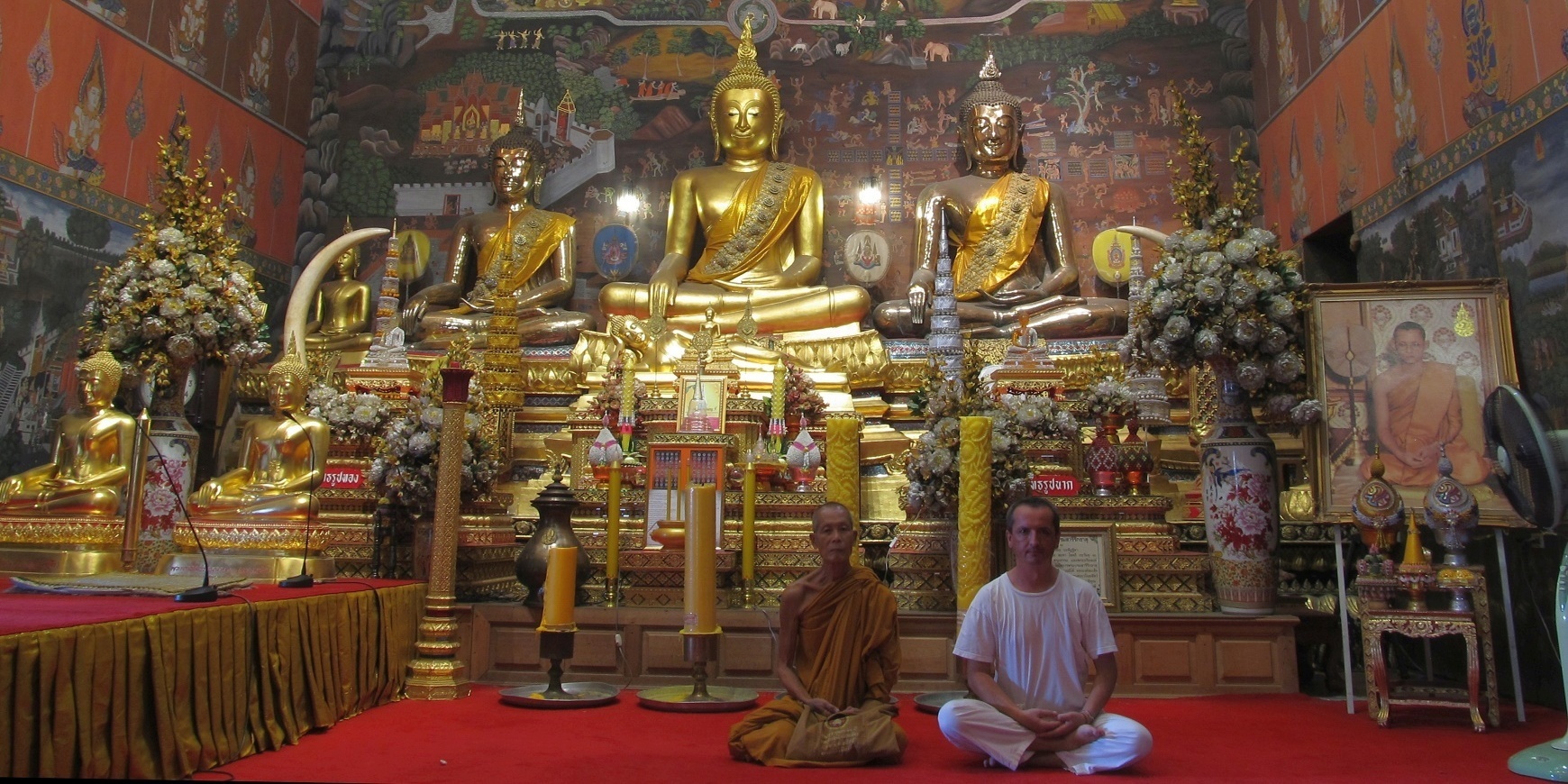 Loon ve Wat Phanan Choeng - Ayutthaya