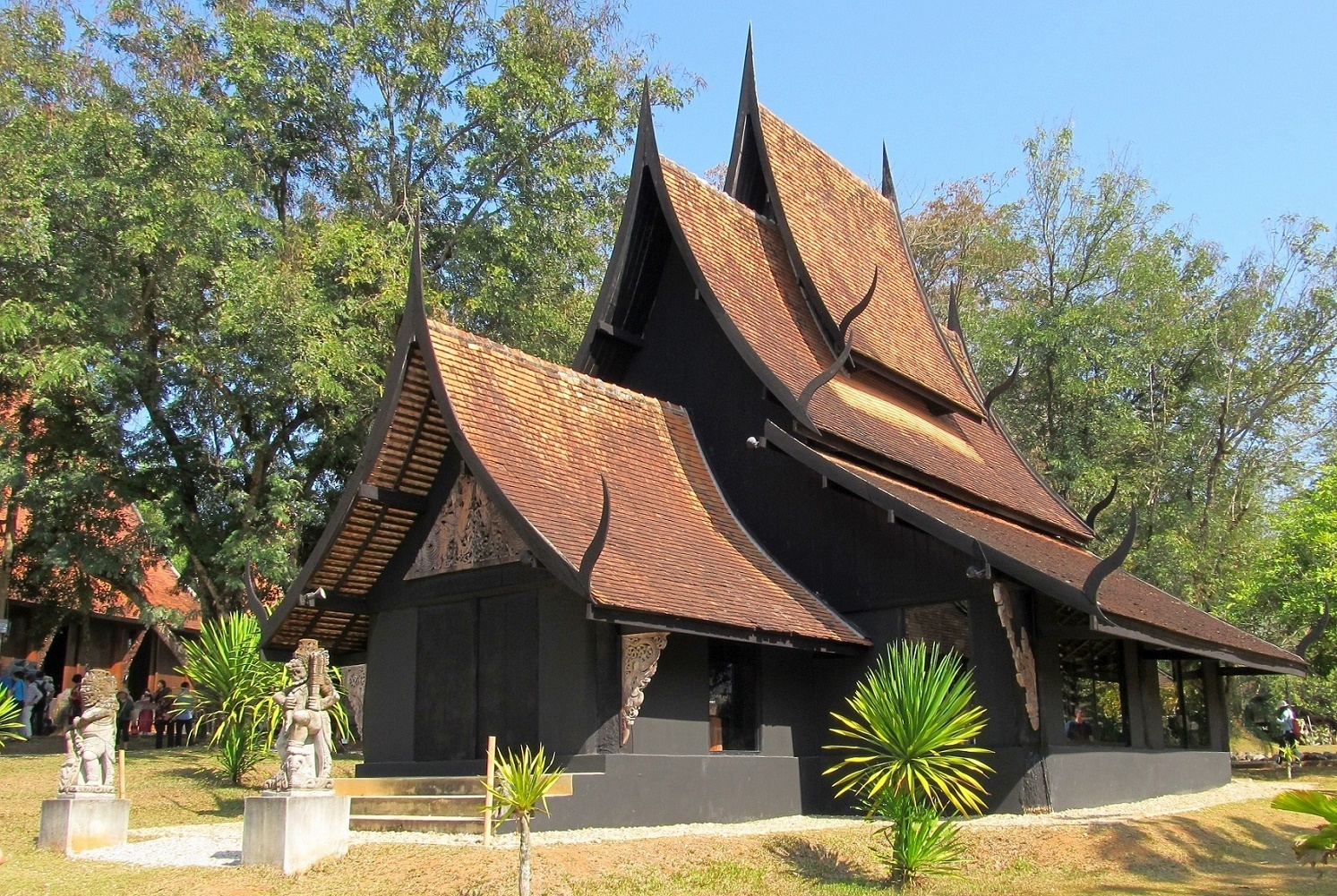 Černý klášter - Chiang Rai - Thailand