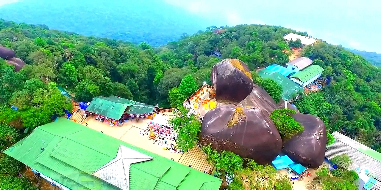 Khao Kitchakut - Khao Phrabat z helikoptéry