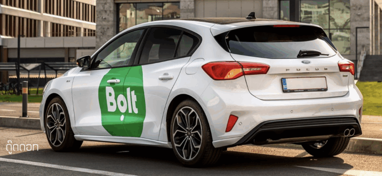 Ford Focus s označením Bolt pro sdílenou dopravu v Thajsku a Kambodži.
